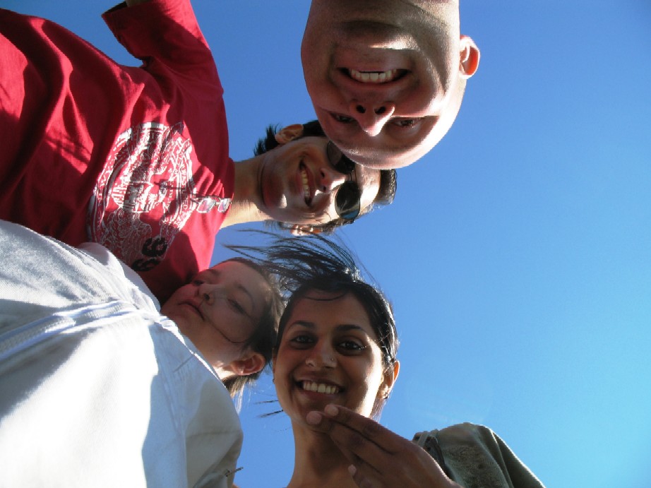 Rod Giesbrecht, Sukhmani Brar, Naomi Jones, and Mayank Mittal.  Langley Flying School.